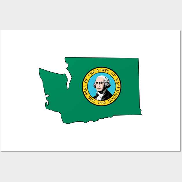 Washington State Pride Wall Art by somekindofguru